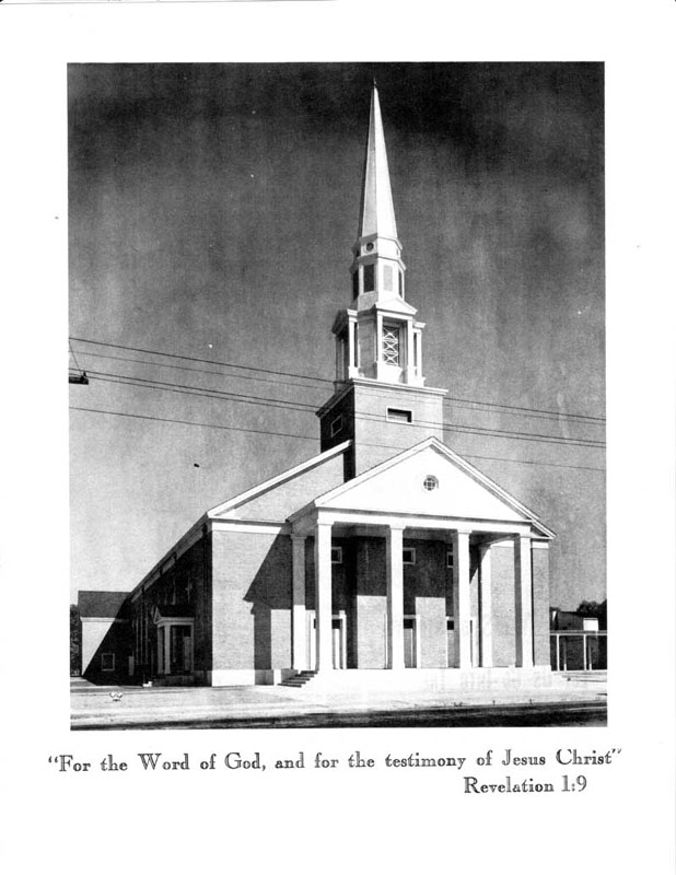 Dedication of the Bible Presbyterian Church of Collingswood, New Jersey